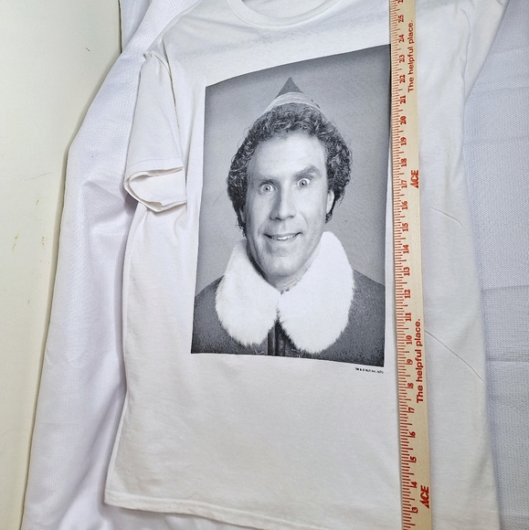 Buddy The Elf "Obsess With Santa" T-shirt,board game,cards,& ornament bundle. - Picture 3 of 7